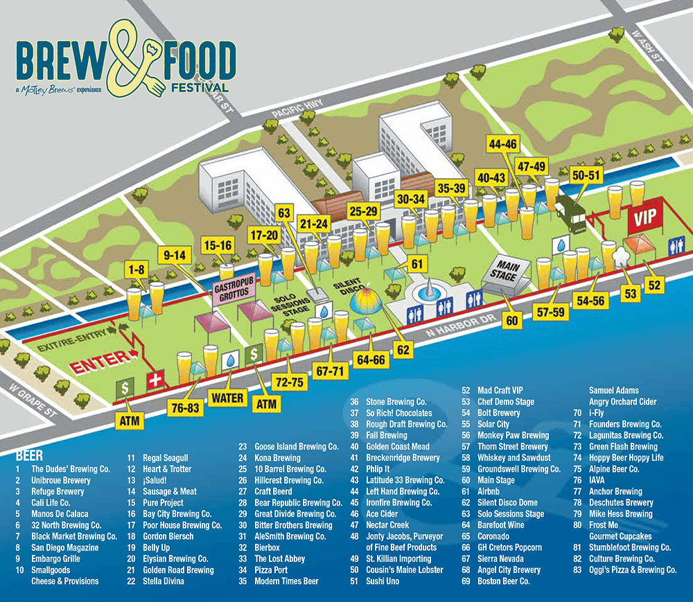 San Diego Brew & Food Festival June 4th 2016
